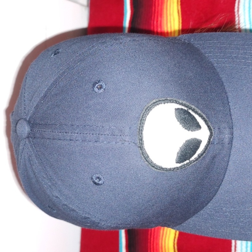 Newhattan Alien Head Strapback Baseball Cap Hat A… - image 2